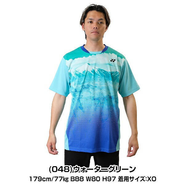 楽天市場】ヨネックス テニス バドミントン Tシャツ ユニゲームシャツ