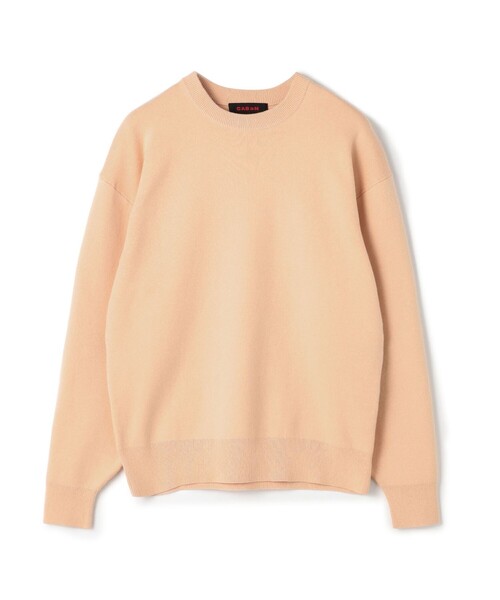 CABaN（キャバン） セーター ニット コットンカシミヤ クルーネック