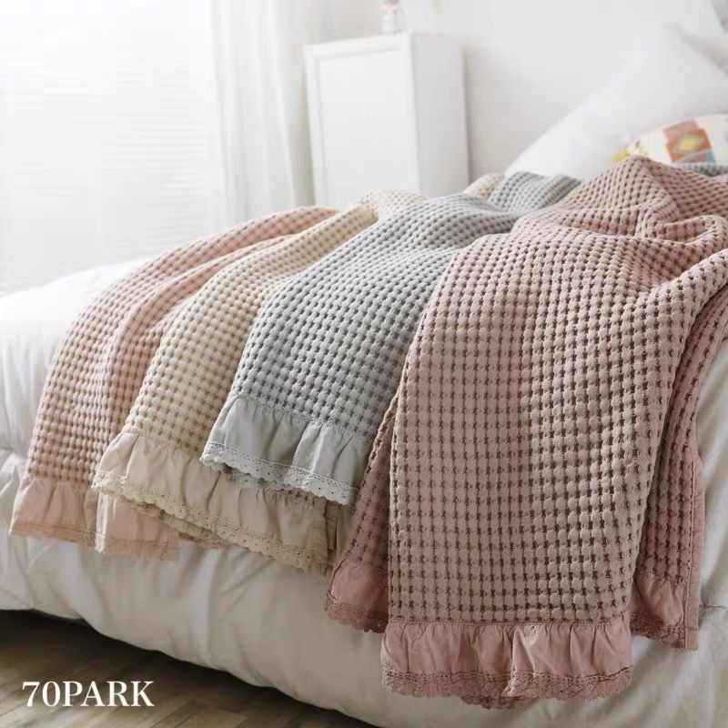 韓国製 厚手 綿 マルチカバー ライトブラウン 韓国製 厚手 綿 マルチ