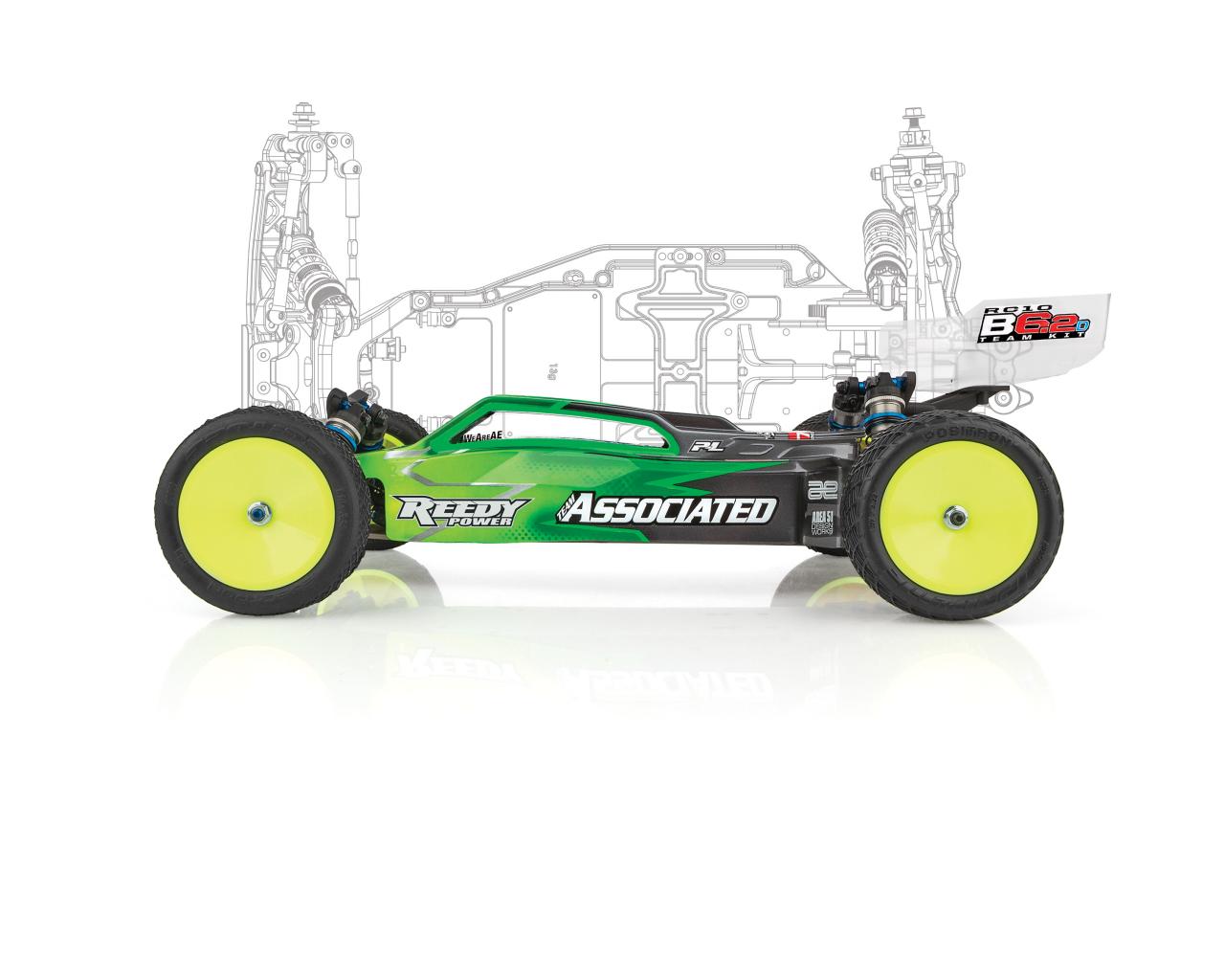 ▫️【大特価！】Associated B6.2D 1/10 2WDバギー シャーシ RC10B6.2D