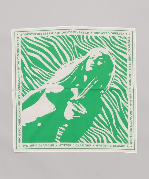 HYSTERIC GLAMOUR（ヒステリックグラマー）の「ZEBRA GIRL バンダナ