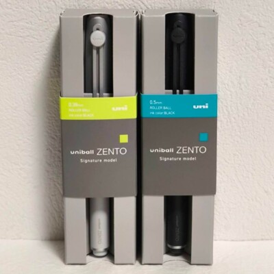 MITSUBISHI PENCIL uniball ZENTO Signature Model Gold Silver Black