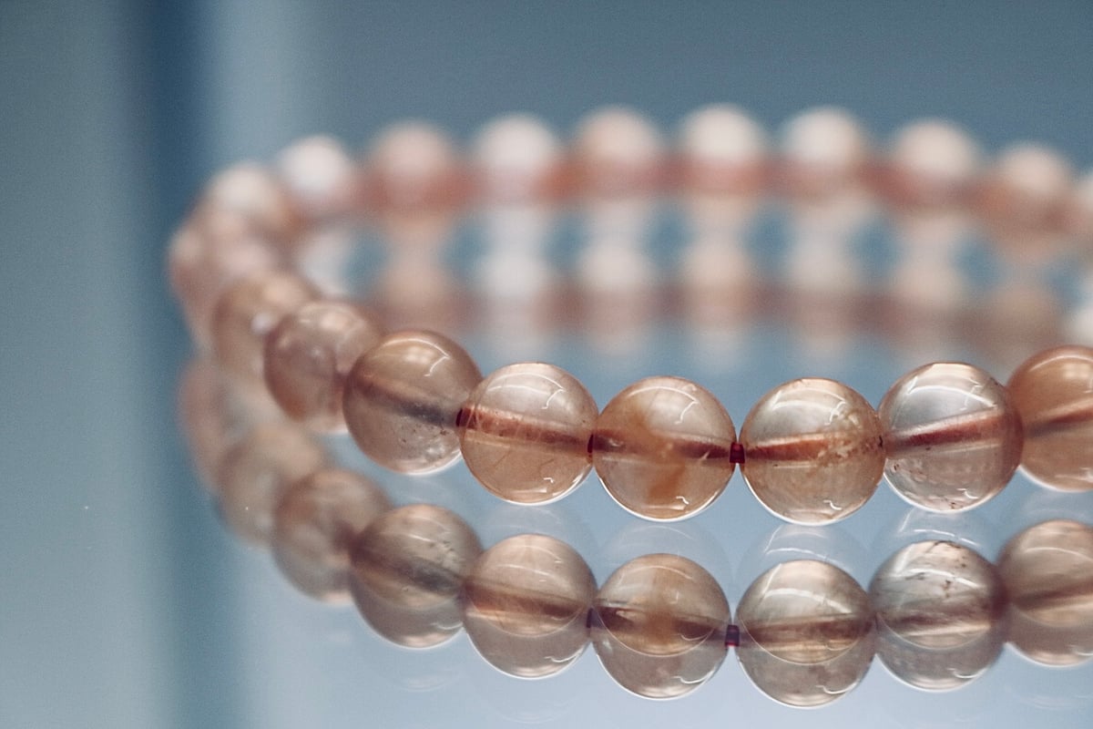 ラビットヘアールチルクォーツ ブレスレット | 朝霧閣