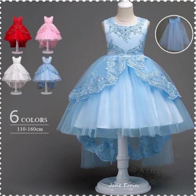 子供ドレス ピアノ 発表会 ドレス 女の子ロングドレス 結婚式 七五三