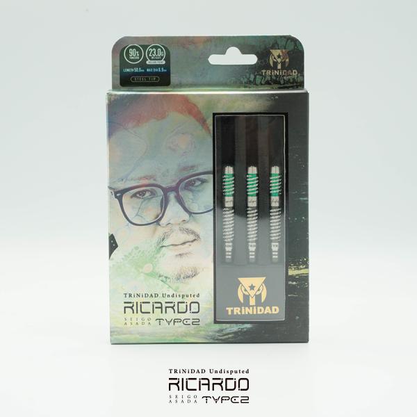 ダーツ バレル TRiNiDAD Undisputed RICARDO2 浅田斉吾 選手モデル