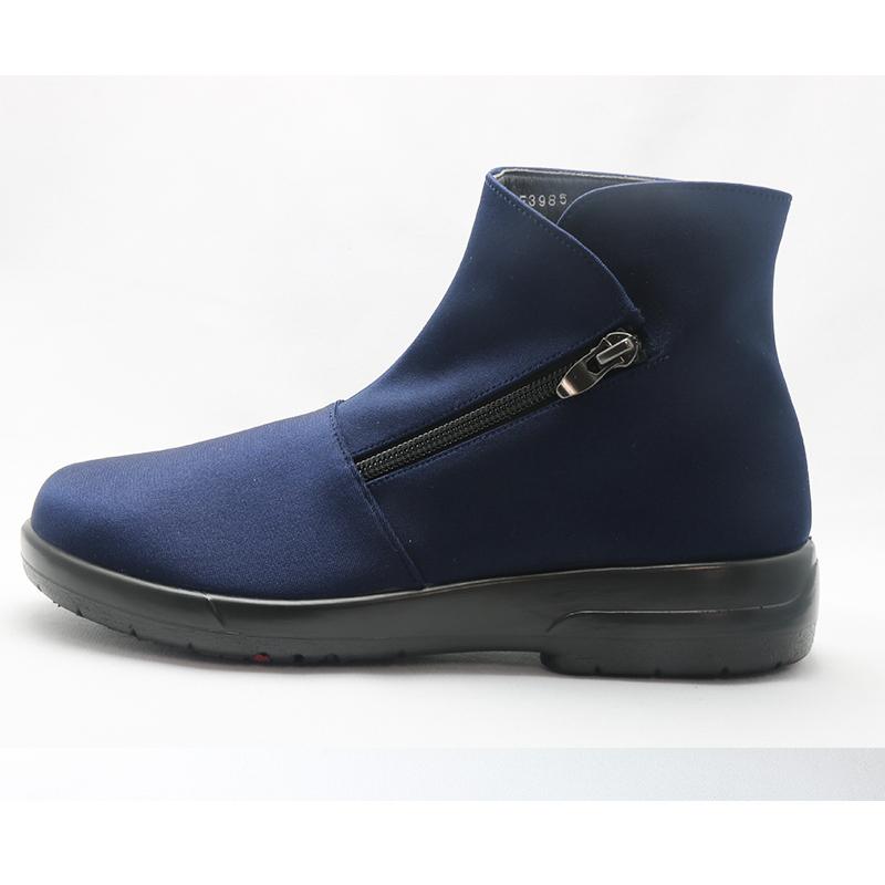 TOP DRY 防水 レインブーツ レディース トップドライ TDY3985 ネイビー