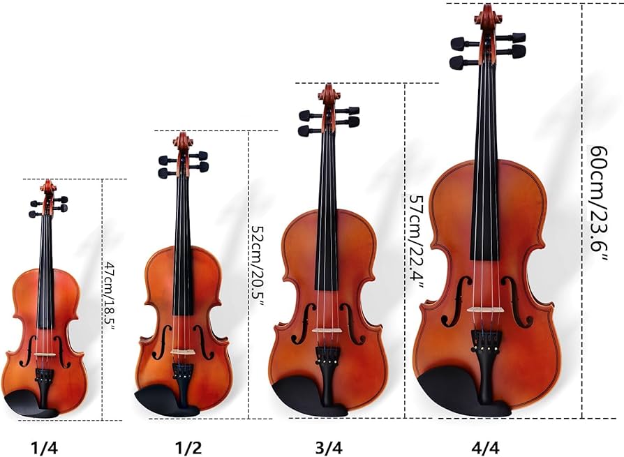 Amazon | BQKOZFIN バイオリン 4/4 初心者用バイオリン ヴァイオリン