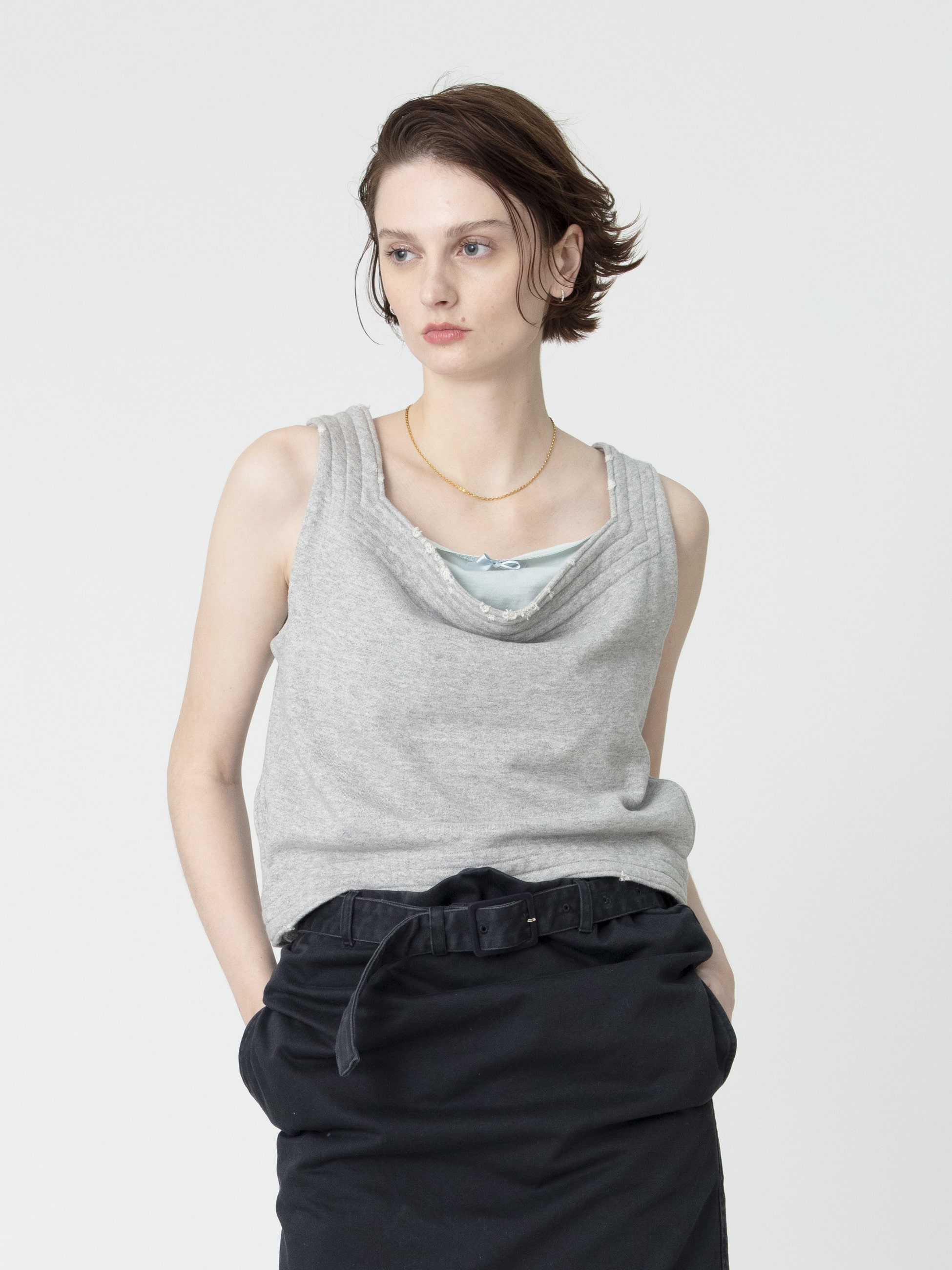 ドレープ キャミソール トップ｜pillings(ピリングス)｜Ron Herman