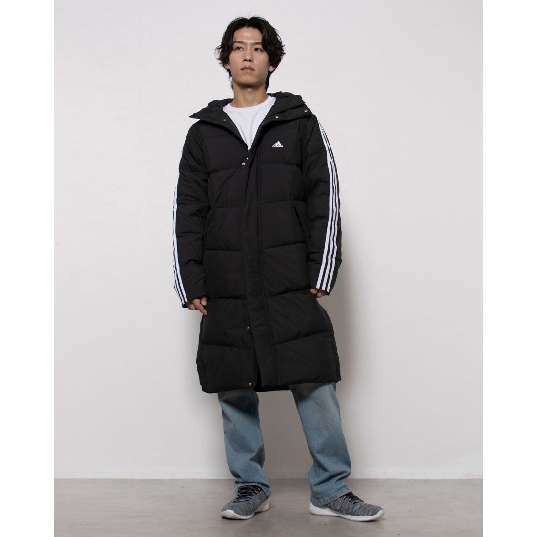 アディダス adidas メンズ ダウンコート M 3S ロングダウンコート