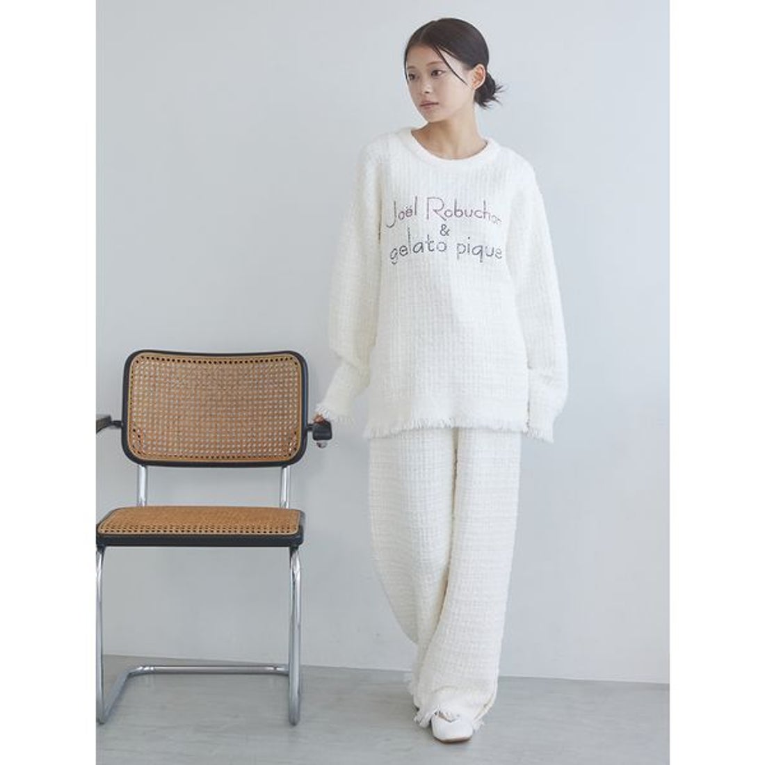 ジェラートピケ gelato pique 【JOEL ROBUCHON】ツイードモコプル