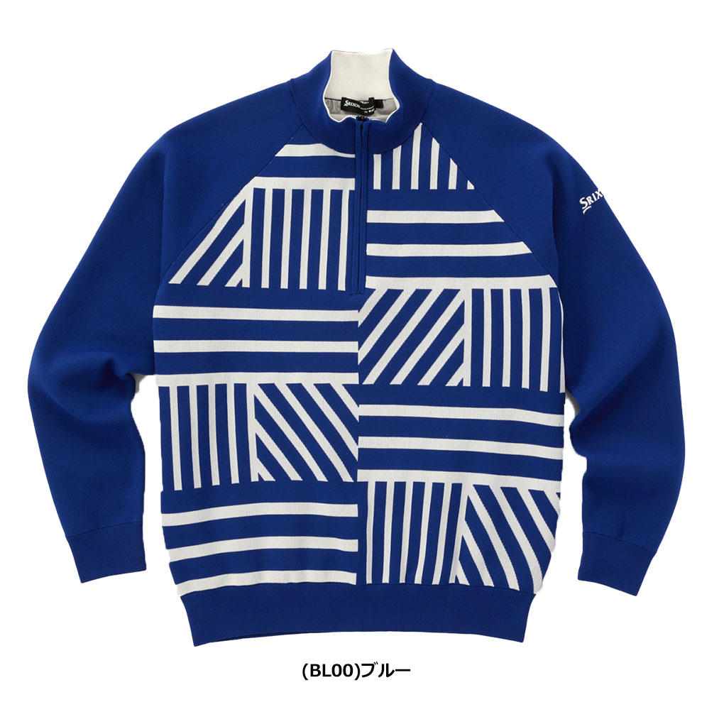 スリクソン 松山プロ共同開発 ジップアップセーター RGMWJL02 メンズ