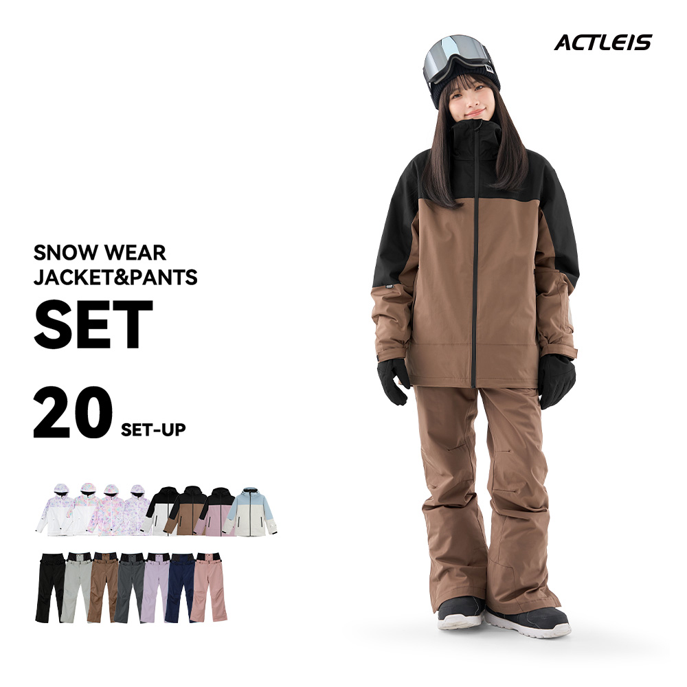 ACTLEIS（アクレイス） スキーウェア スノーボードウェア レディース