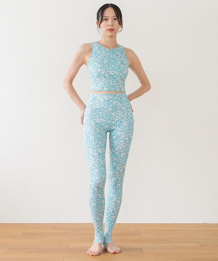 SUKALA】トレンカレギンス(XS・S・M・L・LLサイズ コバルトグリーン