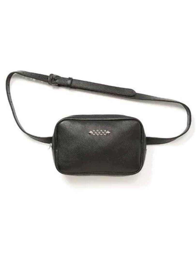 【 CALEE 】 STUDS LEATHER BODY BAG 25AW CALEE 「STUDS LEATHER SHOULDER BAG ＜BOX TYPE＞」 レザーショルダー