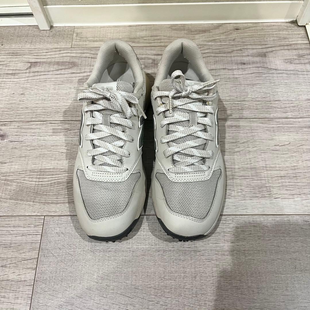 【美品】New Balance ゴルフシューズ 24.5cm グレー