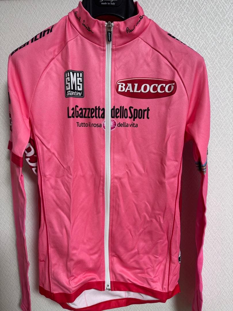 SANTINIサイクルジャージ Paul Smithピンク　長袖 SANTINIサイクルジャージ Paul Smithピンク 長袖 SANTINIサイクル