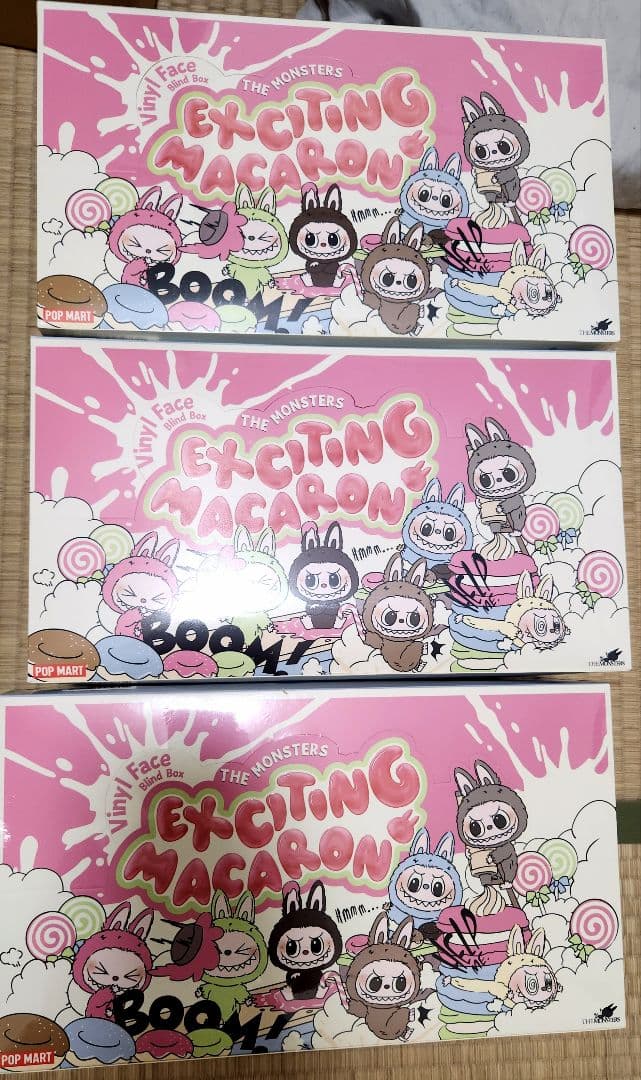 ぬいぐるみ POPMART LABUBU THE MONSTERS 3Box Pop Mart Labubu The Monsters Big Into Energy Blind Box Series V3