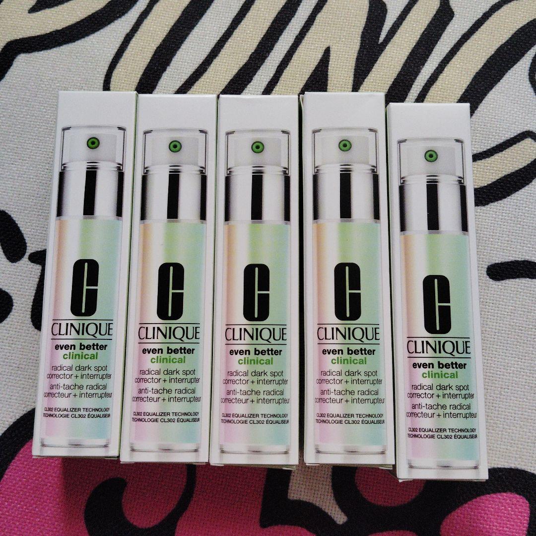 CLINIQUE クリニーク イーブンベターラディカルブライトセラム 5本セット イーブン ベター ラディカル ブライト セラム 50ml | Matsuya Ginza